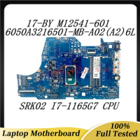 Laptop Motherboard M12541-001 M12541-501 M12541-601 For HP 17-BY 6050A3216501-MB-A02(A2) With SRK02 I7-1165G7 CPU 100% Tested OK