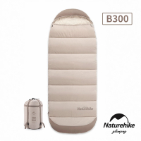 【Naturehike】B300春暉可機洗加寬帶帽睡袋 MSD11(台灣總代理公司貨)