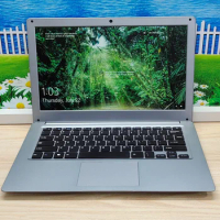 New 14 Inch Laptop Intel CPU Fast Core Windows10 Notebook 6GB RAM 128GB 256G 512GB SSD ROM Dual Wifi HDMI USB Game PC