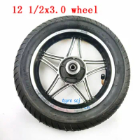 12 1/2x3.0 wheel tyre 12 1/2x3.0 inner tire tube &amp; alloy rim for Electric scooter bike Electric Motorcycle Scooters accessories