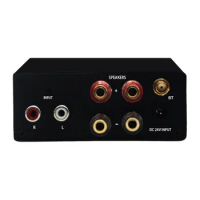 50W Bluetooth 5.0 Stereo Audio Amplifier Receiver Class D Mini Hi-Fi Integrated Amplifier Digital Amplifier