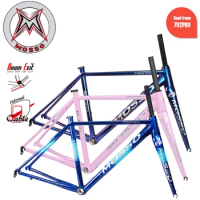 700C MOSSO 792PRO Aluminum Alloy Road Bike Frame C Brake Ultra-light Internal Cable Frameset Bicycle Accessories