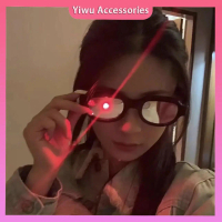 Yi Wu Fashion Kid's Glasses LED Technology Sense Luminous Red Eye Special Effect Glasses Toy Detecti