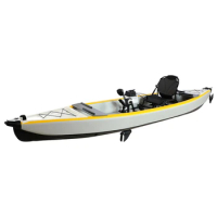 Inflatable Rowing Boat Single Person Drop Stitch 1000 Denier Reinforced Inflatable Canoe Kayak