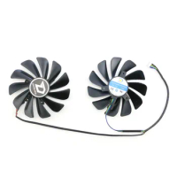 For PowerColor RX 5700XT 5700 5600XT Cooling Fans For Red Dragon Cooler Graphics Fan Replacement Fans