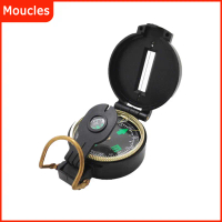1pcs Lapisan mudah alih Folding Compass Multifunction Compass Boat Mount alat perkhemahan luar