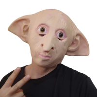 Harry Potter Dobby Mask Elf Mask Hood Magic World Masquerade Party Funny Costume Props