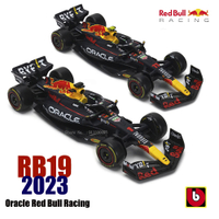 Bburago 1:43 F1แชมป์กระทิงแดงแข่งแท็ก Heuer RB19 2023 #1 Verstappen #11 Perez ล้อแม็กรถยนต์ Die Cast รุ่นของเล่นของสะสม