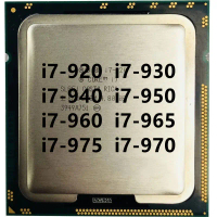โปรเซสเซอร์ CPU Quad Core, i7-920, i7-930, i7-940, i7-950, i7-960, i7-965, i7-975, i7-970, LGA 1366
