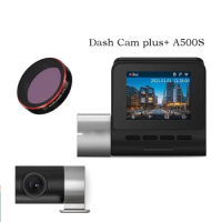 for 70mai Dash Cam Pro Plus A500S 1944P ADAS GPS Camera for 70mai Front Cam A500S Car DVR 24H Parking Support Rear Interior Cam