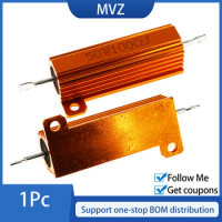 RX24 50W Aluminum Power Metal Shell Case Wirewound Resistor 0.01R ~ 100K 1 6 8 10 20 200 500 4.7 3.6 910 1K 10K ohm resistance
