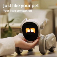 Smart Machine Dog Toy Loona Robot Senior AI Electron Pet Machine Interactive Adult and Kids Home Toys Electric Mini Emo Robot