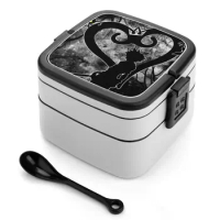 The Keyblade Chosen One. Bento Box Portable Lunch Box Wheat Straw Food Storage Container Sora Kingdom Hearts Kingdom Kingdom