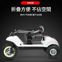 【良品舎】全館免運 快速出貨 電動代步車 老人車 俊芯迷你三輪電動車折疊電動車小型電瓶車接送孩子無需上牌代步車