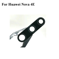 Original New For Huawei Nova 4E Back Rear Camera Glass Lens Cover For Nova 4E 4E test good nova4e Replacement Parts