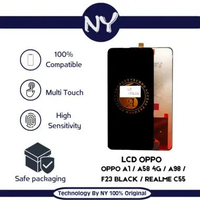 NY PREMIUM LCD OPPO A1 / A58 4G / A98 / F23 / REALME C55 BLACK