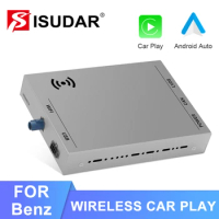 ISUDAR Wireless Carplay Android Auto Module For Mercedes Benz C117 W176 W204 W205 W221 GLS GLK Class NTG 4.5 4.7 5.0 4.0 6.0