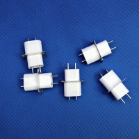 5Pcs Universal Magnetron Socket For LG Haier Midea Galanz Original Microwave Oven Parts w/ Capacitor 4pin Magnetron Connector