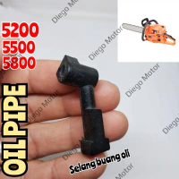 5200 5500 5800 Oil pipe selang buang oli mesin chainsaw sinso mini 2tak