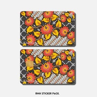 Stiker Skin Garskin Kartu – Cocok untuk Kartu Elektronik (Flazz, Emoney, Brizzi, ATM, Kartu Umum Lai