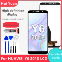 5.7'' For Huawei Y6 2018 LCD Display Touch Screen Digitizer For Huawei Y6 Prime 2018 LCD ATU L11 L21 L22 LX1 LX3 L31 L42 Screen
