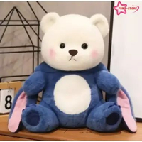 [PROMO FUNA] 45cm Teddy bear Tales Lucu Cosplay Manyo Stich Lotso Boneka Plush Termurah stich xL