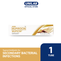 (Mupirocin) Mupicin 5g Ointment (Topical Antibiotic for secondary bacterial skin infections)