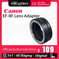 Canon EF-RF Mount Camera Lens Adapter EF To RF For Canon R7 Mirrorless Camera R EOS RP EOS R EOS R6 EOS R5 EOS R EOS R7 EOS R10