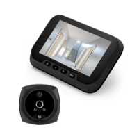 1080P 2MP Peephole Camera Doorbell for Apartment Door LCD Digital Peephole Viewer Doorbell Color Infrared Camera Door Monitor