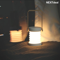 【NEXTdeal】攜帶式提燈 露營燈 LED燈(露營夜燈 燈籠提燈 手電筒)