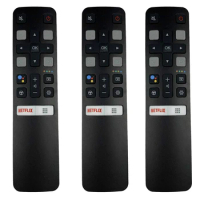3X TV Remote Control For TCL 4K Voice LCD TV RC802V FMR1 55P8S 55EP680 Replacement Remote Control
