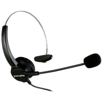 Call Center Headset Office Headphones With RJ9/RJ10/RJ22 Plug For Yealink Phones, AVAYA 1616 9610 9620 9650 J139 J169 J179