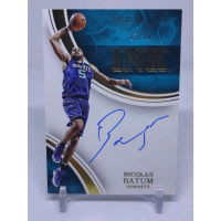 ORIGINAL Kartu Basket Immaculate Nicolas Batum Hornets AUTO ON CARD