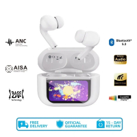 Eternity IV fon telinga skrin pintar utama Bluetooth fon telinga tanpa wayar pelarasan EQ audio spat