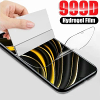 Water Gel Film For Xiaomi Poco M4 Pro 5G M3 M2 Hydrogel Film For Poco M4 M3 M2 Pro Screen Protector Not Safety Glass