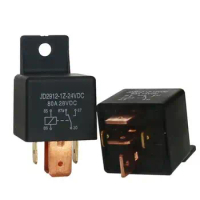 Copper feet DC 12V-60V 80A AMP Split Charge 5Pin Car Vehicle Automotive relay with mounting hole Boat Truck Relay