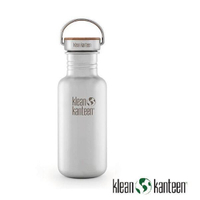 Klean Kanteen 18oz Reflect 特別版-竹片鋼蓋 不銹鋼瓶 原色鋼 K18SSLRF