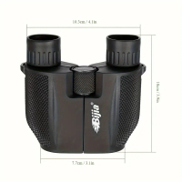 10X25 High Power Waterproof Pocket Binoculars for Hunting, Bird Watching, and Outdoor Exploration - 