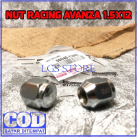 NUT RACING AVANZA - MUR BAUT RODA AVANZA XENIA - LUG NUT 12x1.5