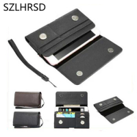 SZLHRSD Holster Case For Bluboo S3 Cover Men Belt Clip Leather Pouch Waist Bag Phone Cover For AGM X2 SE Vernee X1 OnePlus 6