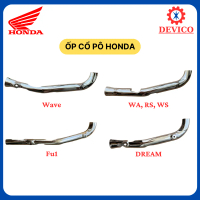 Ốp cổ pô xe máy HONDA - HÀNG CHÍNH HÃNG - Ốp cách nhiệt cổ bô INOX xe máy Dream, Future 1, WS, RS, W