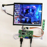 9.7 Inch 2K 2048*1536 IPS LCD Module HDMI-compatible Portable Raspberry Pi 3 Xbox PS4 Display Player IPS Panel Monitor Module
