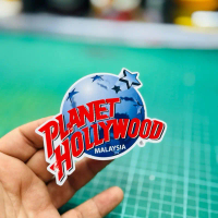 PLANET HOLLYWOOD MALAYSIA. STICKER PRINT AND CUT.
