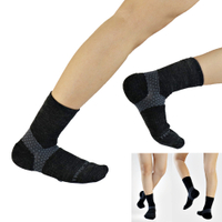 美肌刻 頂級美麗諾Merino羊毛抗震底中統運動襪 登山襪 (有加大尺碼)