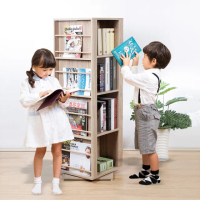 【C&amp;B】可旋轉兒童書架(旋轉書櫃 書架 書櫃 收納 收納櫃)