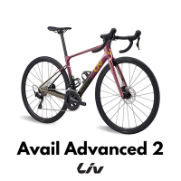 Liv AVAIL ADVANCED 2 女性碳纖公路自行車-2024年式
