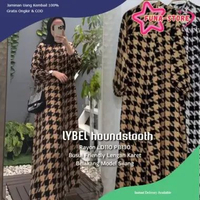 [P R O M O] Gamis Lybel Midi Flower Dres Rayon Premium viral gamis muslim kekinian gamis wanita gami