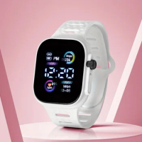 Kids Smart Watch Waterproof Led Digital Electronics Watches for Children Boys Girls Students Smartwatch Relojes for Xmas Gift