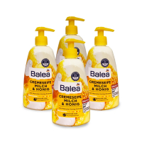 德國Balea 保濕洗手液液態皂 500ml/牛奶蜂蜜 4入組