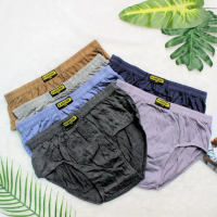 (12 PCS) CELANA DALAM PRIA KARESHI 212 HQ Dewasa Karet Nyaman Boxer Katun Sport